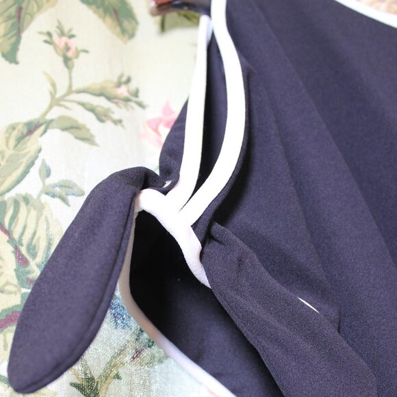 Sharagano Stretch Black Career Dress - Picture 4 of 8